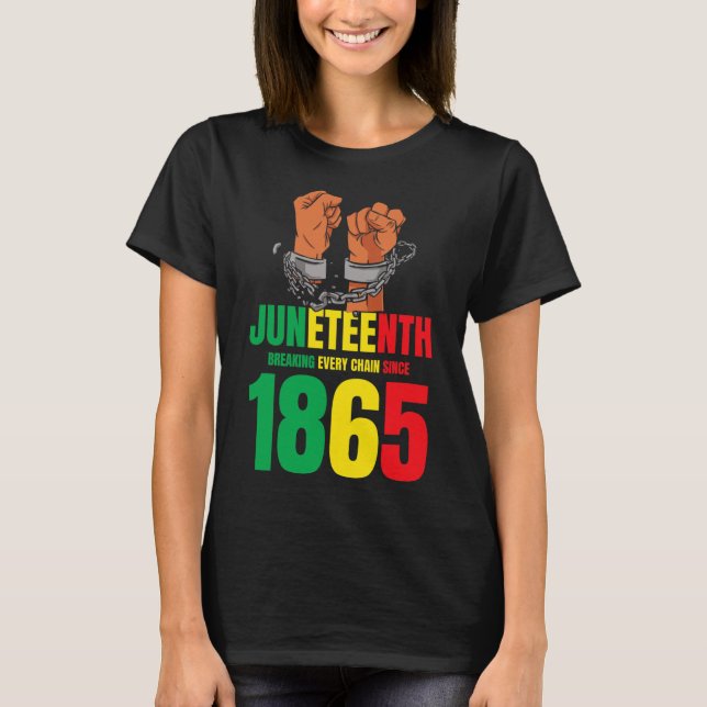 Camiseta La decimocuarta reunión afroamericana que rompe ca (Anverso)
