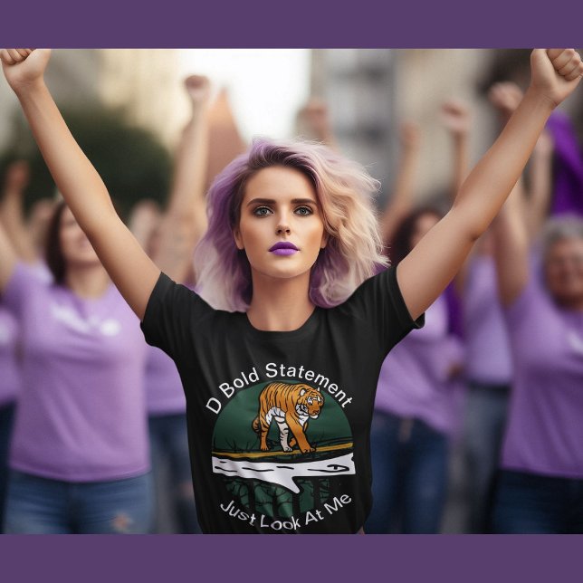 Camiseta La Declaración Negrita Sólo Mírame A Los Amantes D (Subido por el creador)