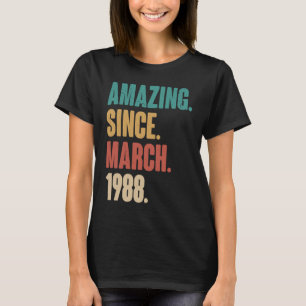 Camiseta La decoración del cumpleaños 35 es asombrosa desde