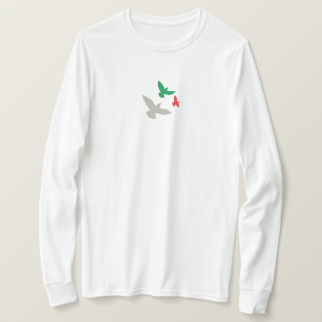 Camiseta La defensa de Palestina libre (Anverso del diseño)