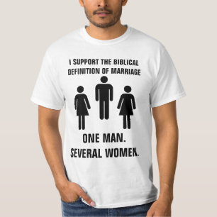 Camiseta La definición bíblica de la boda