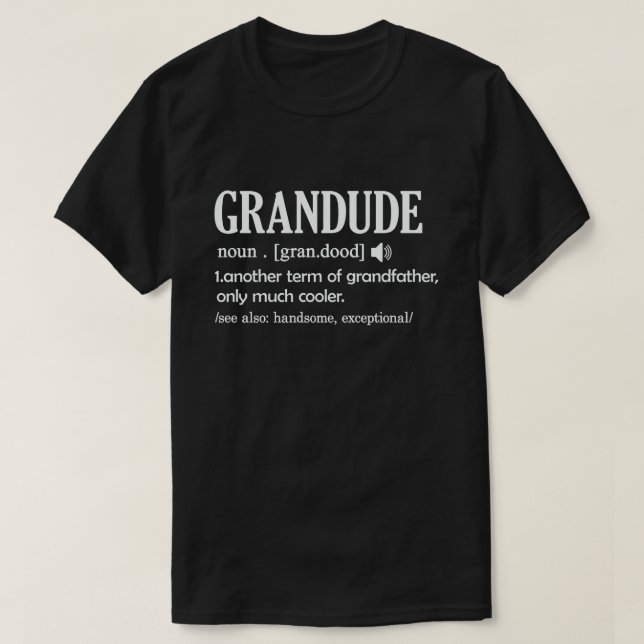 Camiseta La definición de grano es divertida y significa qu (Diseño del anverso)