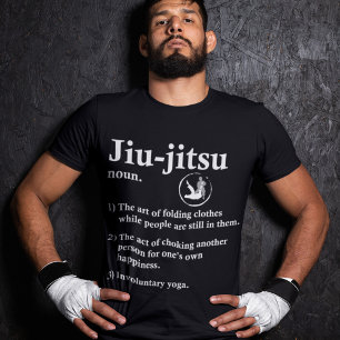 Camiseta La definición de Jiu Jitsu de brasileño es diverti