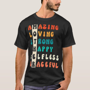 Camiseta La definición de madre de día asombrosa de amor