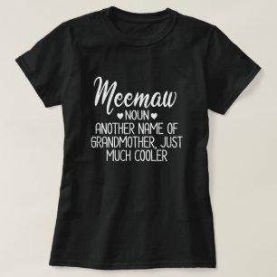 Camiseta La definición de Meemaw es un regalo divertido par