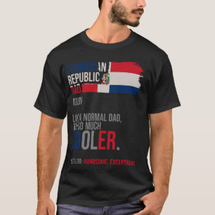 Camiseta La definición de papá dominicano del Día del Padre