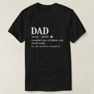 Camiseta La definición de papá es divertida y significa D