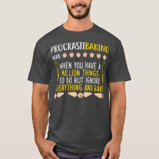 Camiseta La definición de procastibao es divertida para las