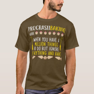 Camiseta La definición de procastibao es divertida para las
