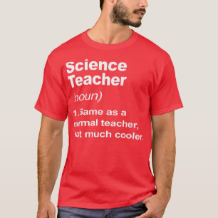 Camiseta La definición de profesor de ciencias 2023 De vuel