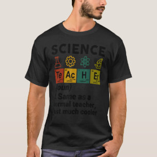Camiseta La definición de profesor de ciencias vuelve a la