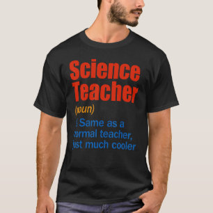 Camiseta La definición de profesor de ciencias vuelve a la