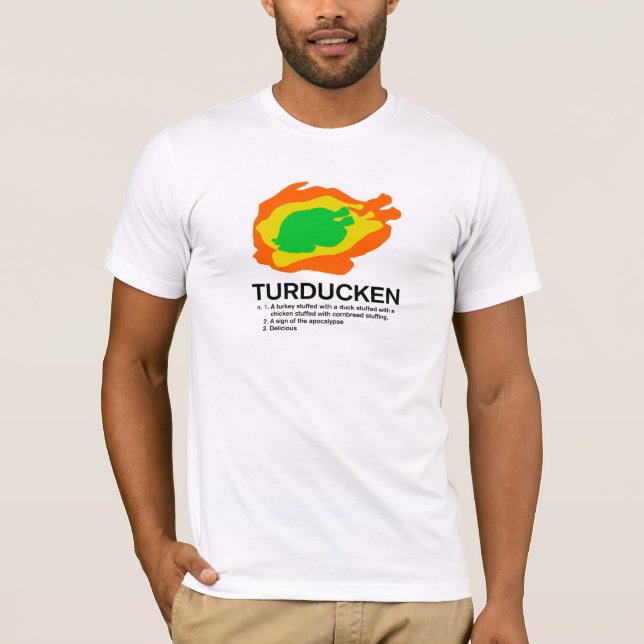 Camiseta La definición de Turducken (Anverso)
