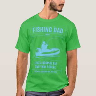 Camiseta La definición del diccionario de padre pesquero co