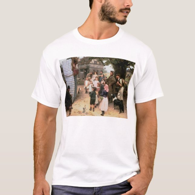 Camiseta La demostración de sacador y de Judy (Anverso)