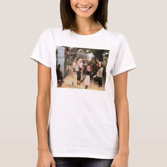 Camiseta La demostración de sacador y de Judy (Anverso)