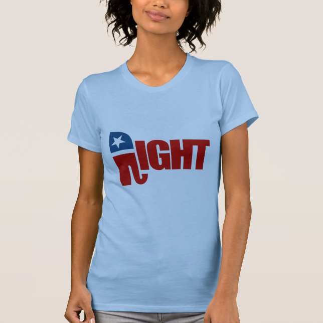 CAMISETA LA DERECHA (Anverso)