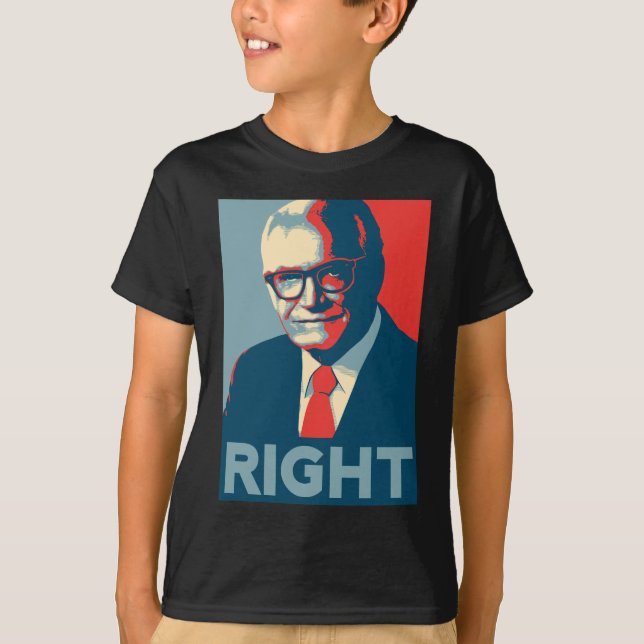 Camiseta La derecha de Barry Goldwater (Anverso)