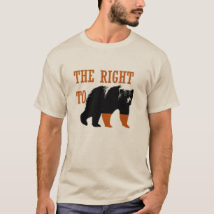 Camiseta La derecha de llevar los brazos