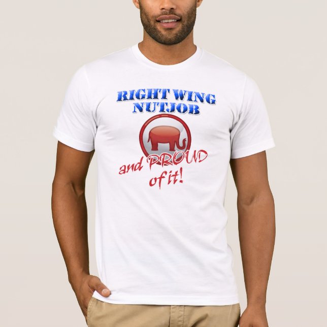 Camiseta La derecha Nutjob (Anverso)