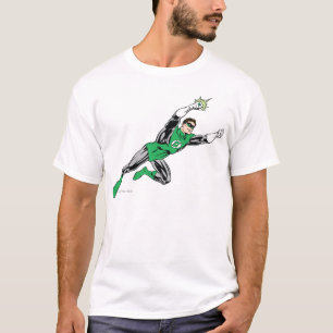 Camiseta La derecha verde de mosca de linterna