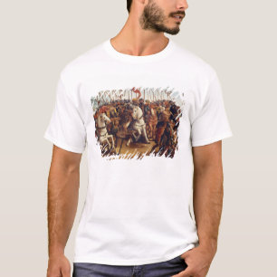 Camiseta La derrota de Atenas de Minos, rey de Creta, de