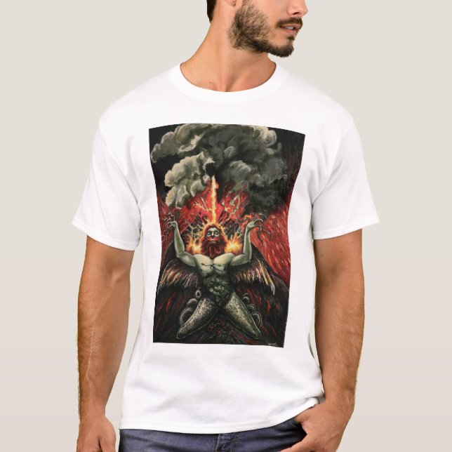 Camiseta La derrota del tifón por Nefertara (Anverso)