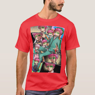 Camiseta La desastrosa vida de Saiki K 1