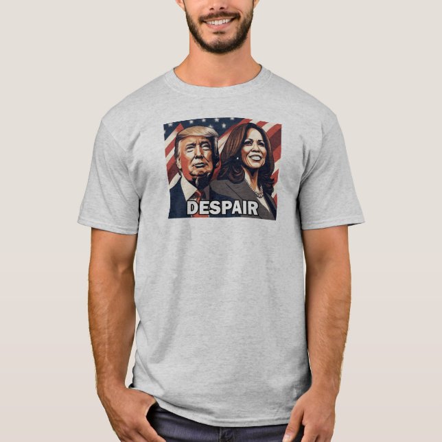 Camiseta La desesperación de Donald Trump (Anverso)