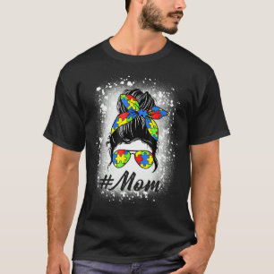 Camiseta La desordenada madre de un poema de autismo: mujer