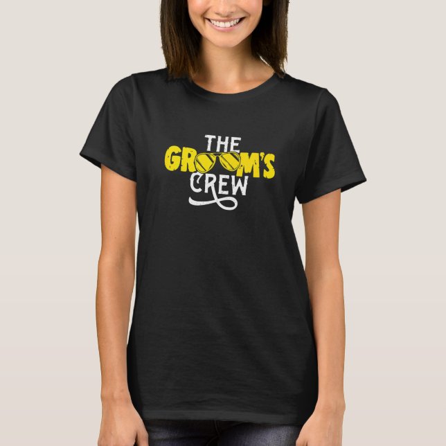 Camiseta La Despedida de Soltero de la Boda de Los Amigos d (Anverso)