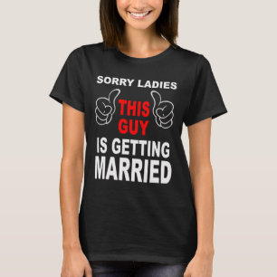Camiseta La Despedida de Soltero de la Escuadra del Novio L