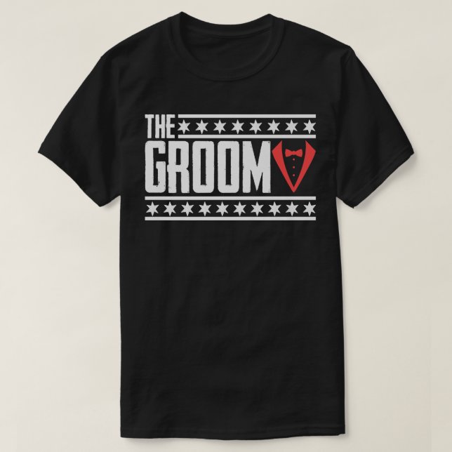 Camiseta La Despedida de Soltero del Novio (Diseño del anverso)