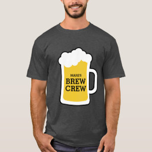 Camiseta La despedida de soltero prepara al equipo del Brew