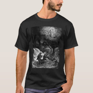 Camiseta La destrucción de la bíblica de Leviatán Gustave D