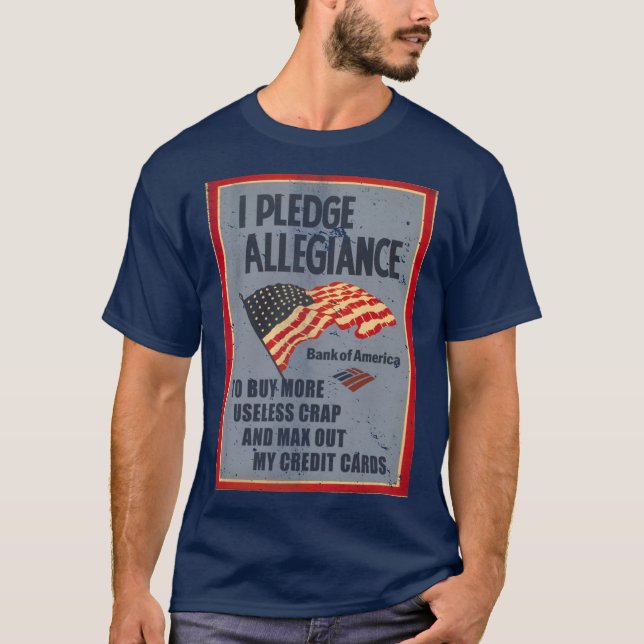 Camiseta La deuda estadounidense es patriótica (Anverso)