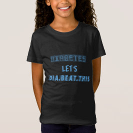 Camiseta la diabetes deja que la