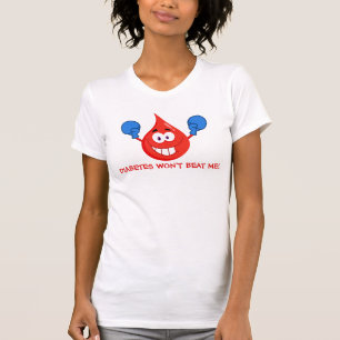 Camiseta La diabetes no me batirá