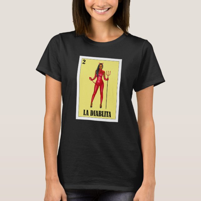 Camiseta La diablita mexicana (Anverso)