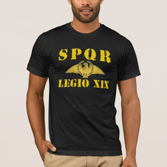 Camiseta La diecinueveavo legión de 19 Roma antiguas - (Anverso)