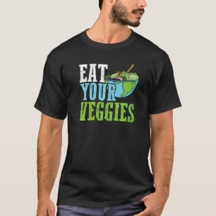 Camiseta La dieta vegetal come más verduras, vegetariano