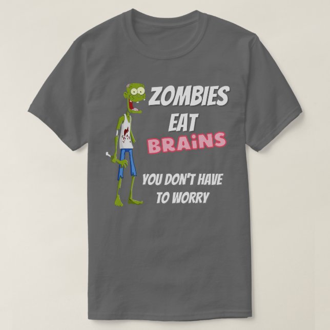 Camiseta La dieta zombie (Diseño del anverso)