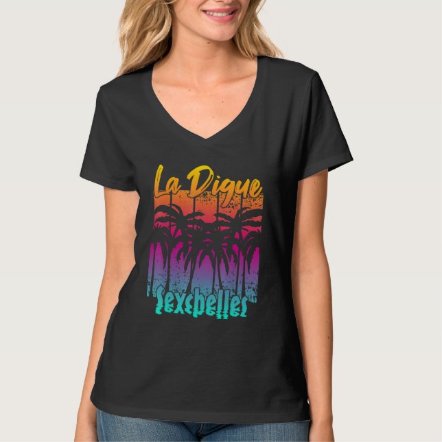 Camiseta La Digue Seychelles (Anverso)