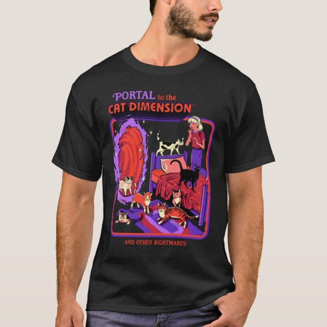 Camiseta La dimensión Cat (Anverso)