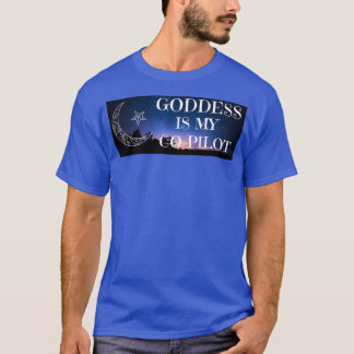 Camiseta La diosa es mi co-piloto
