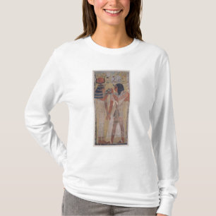 Camiseta La diosa Hathor que coloca el cuello mágico