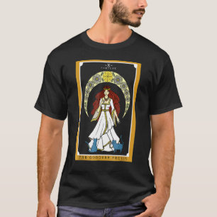 Camiseta La Diosa Nórdica Freyja Tarot Card Pagan Cat Wicca
