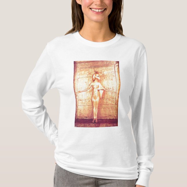 Camiseta La diosa Selket en la capilla canopic (Anverso)