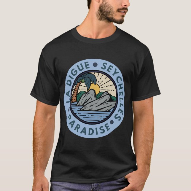 Camiseta La Dique Seychelles Beach (Anverso)