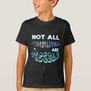 Camiseta La Discapacidad No Todas Las Discapacidades Son Vi